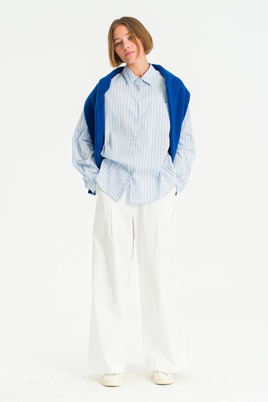 Super fine Seamless Jumper, Royal Blue