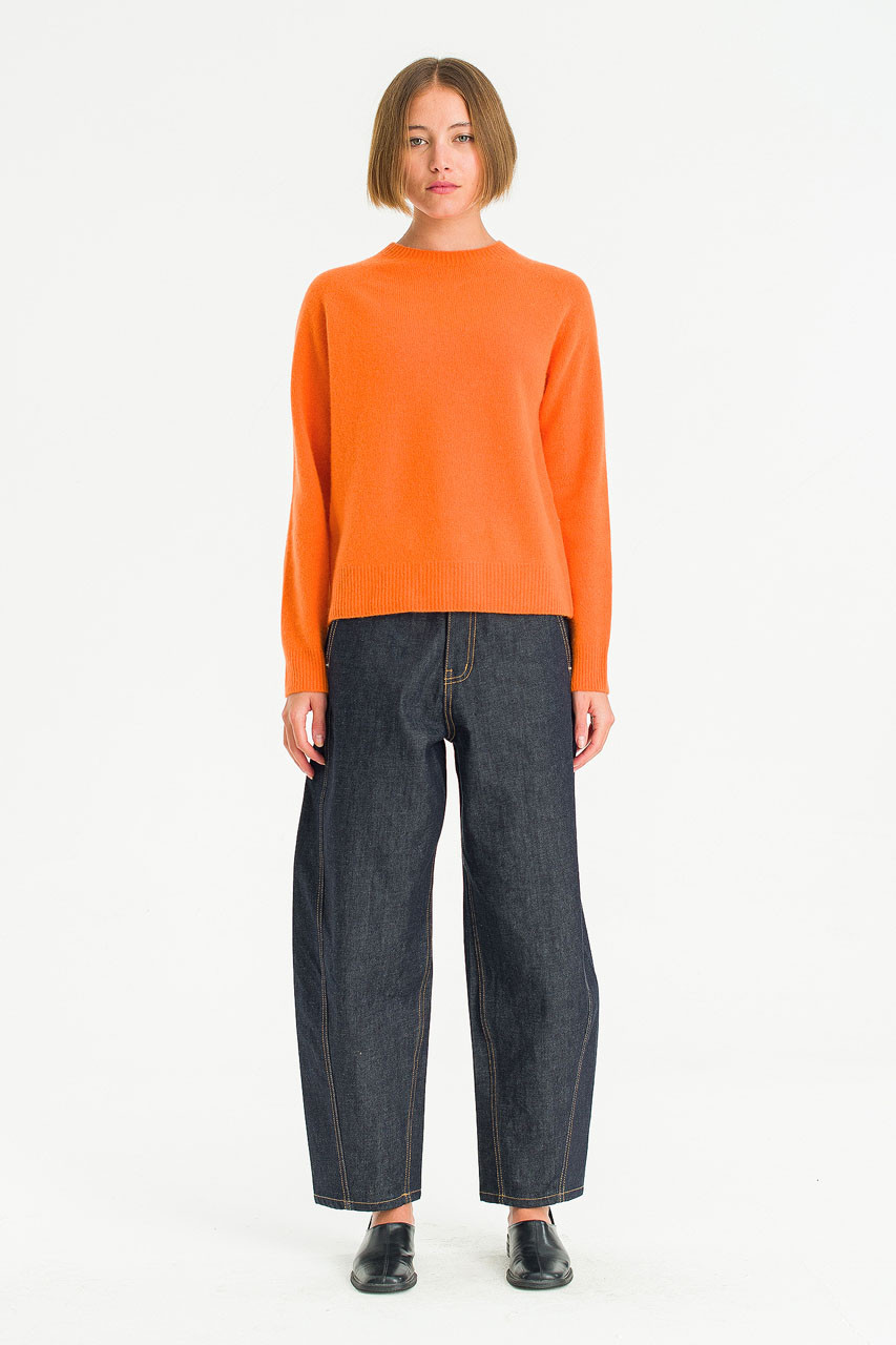 Super fine Seamless Jumper, Californian Poppy