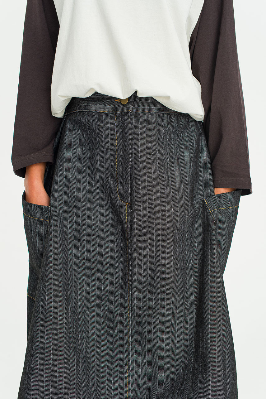 Hiro Ballon Skirt, Black