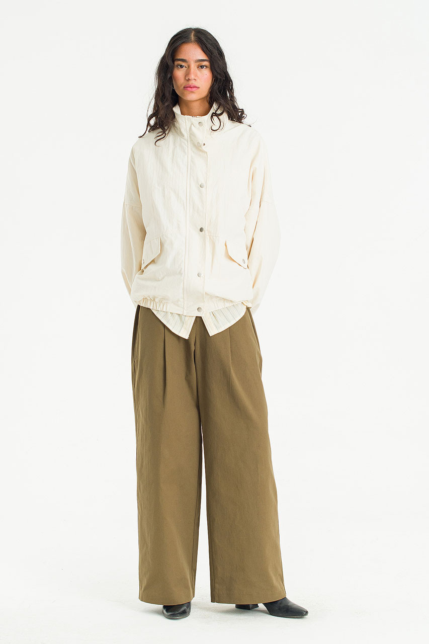 Box Flight Blouson, Beige