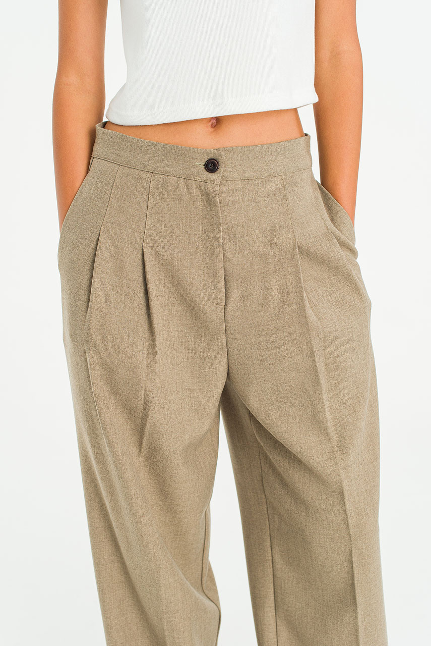City Flow Trousers, Beige