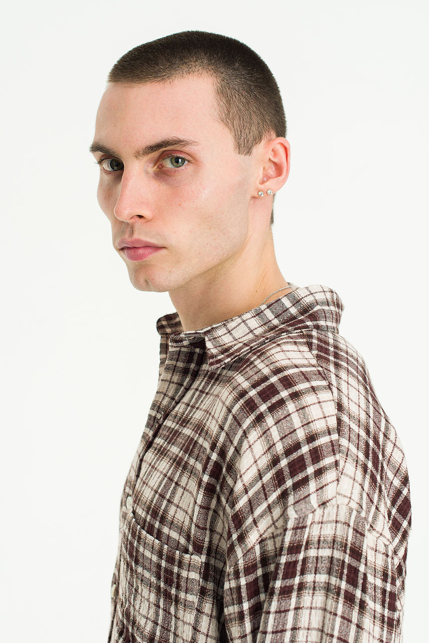 Menswear | Holt Shirt, Brown