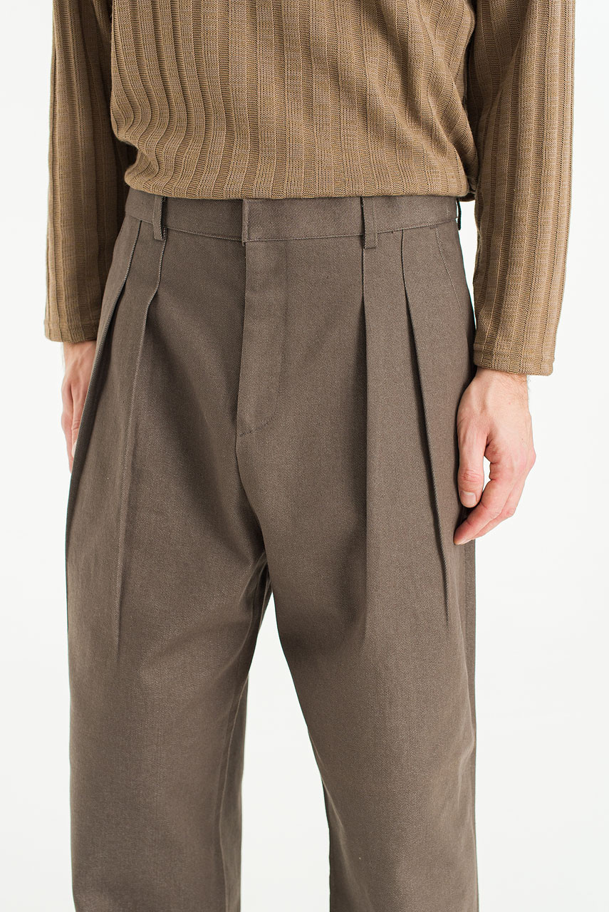 Menswear | Denim Pants, Brown