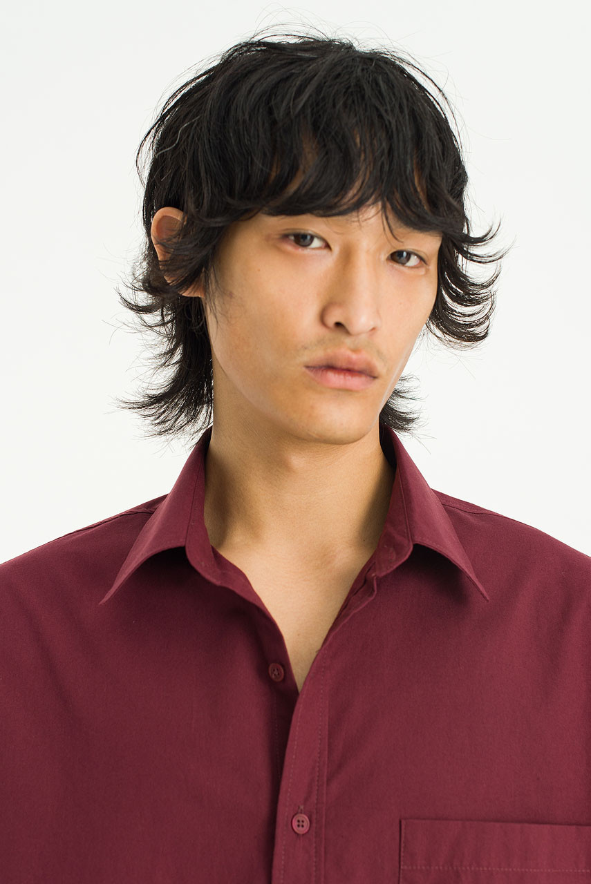 Menswear | Pop Crop Shirt, Wine