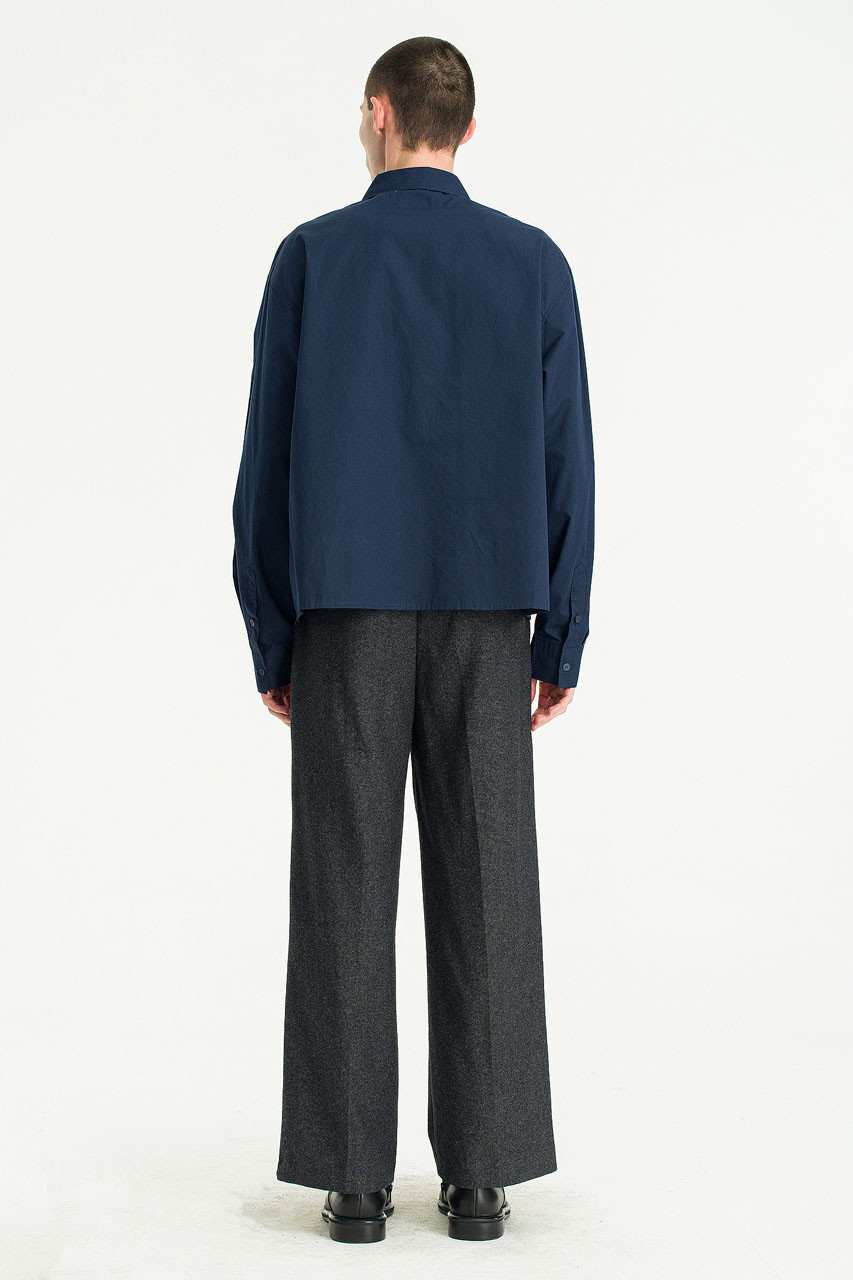 Menswear | Pop Crop Shirt, Navy