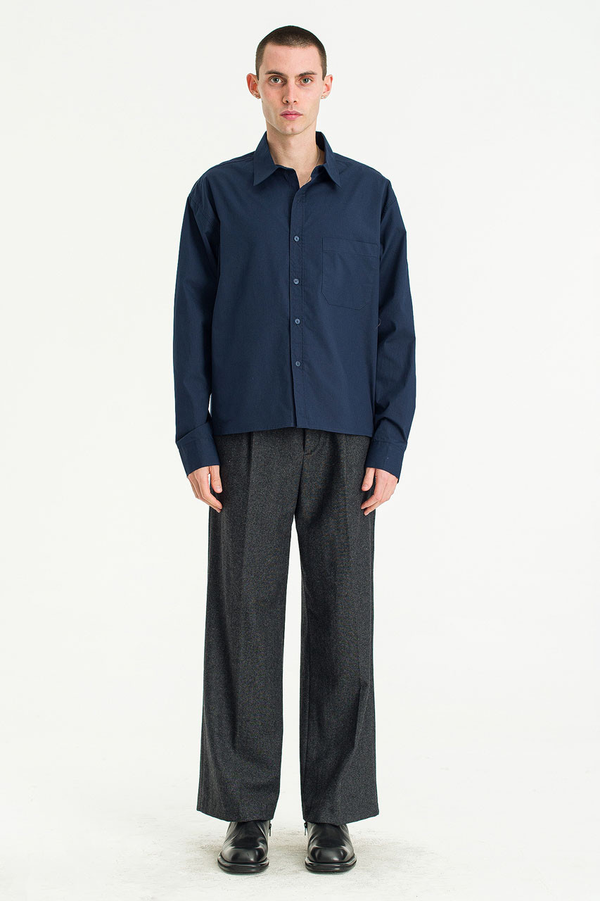 Menswear | Pop Crop Shirt, Navy