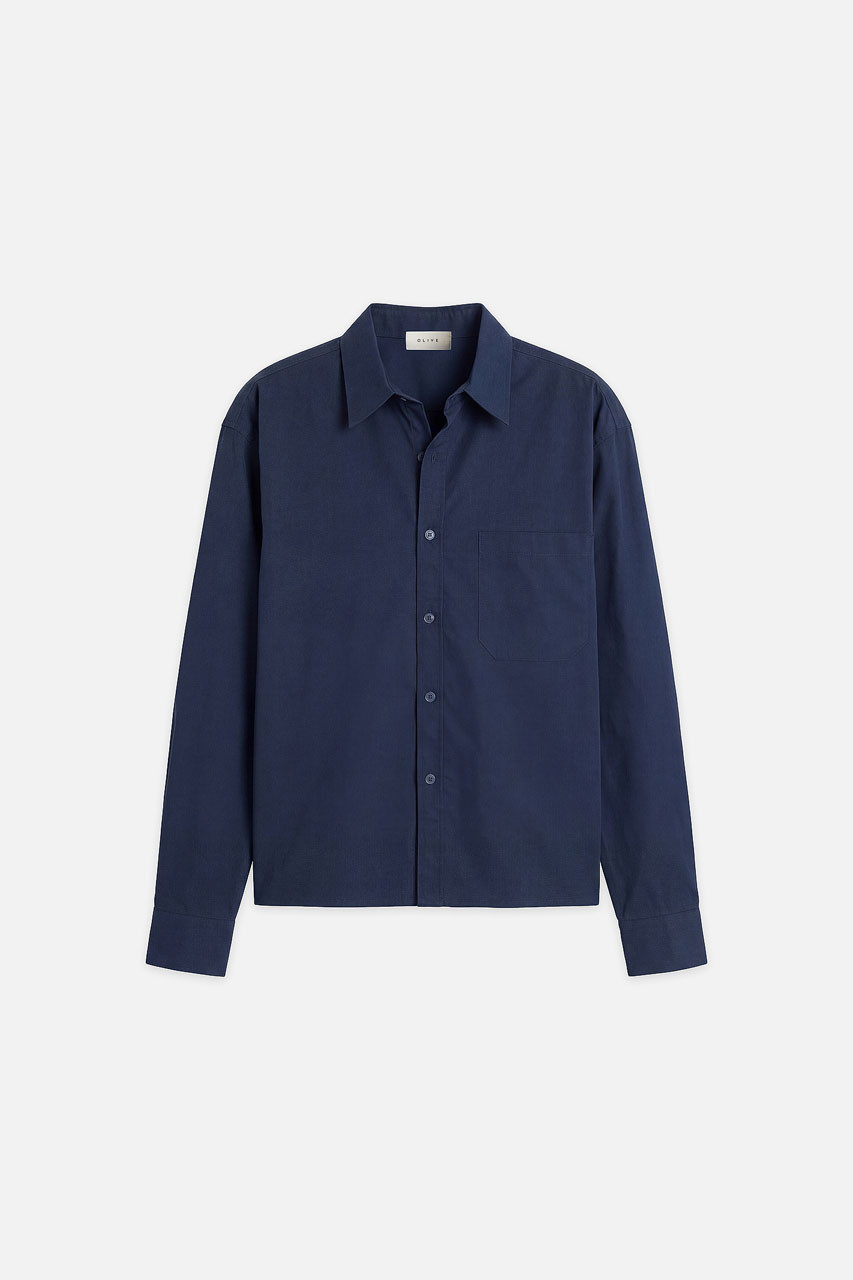 Menswear | Pop Crop Shirt, Navy
