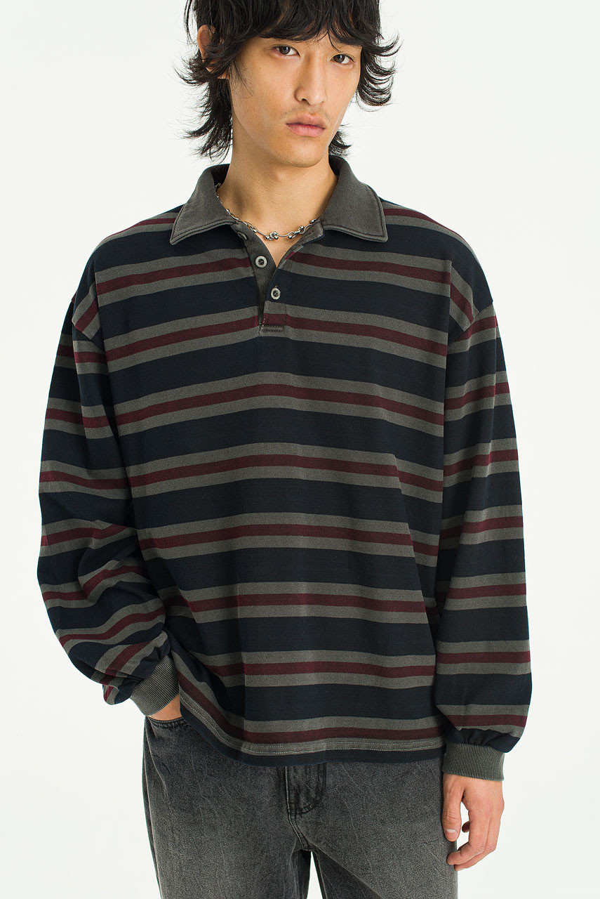 Menswear | Rugby Top, Charcoal