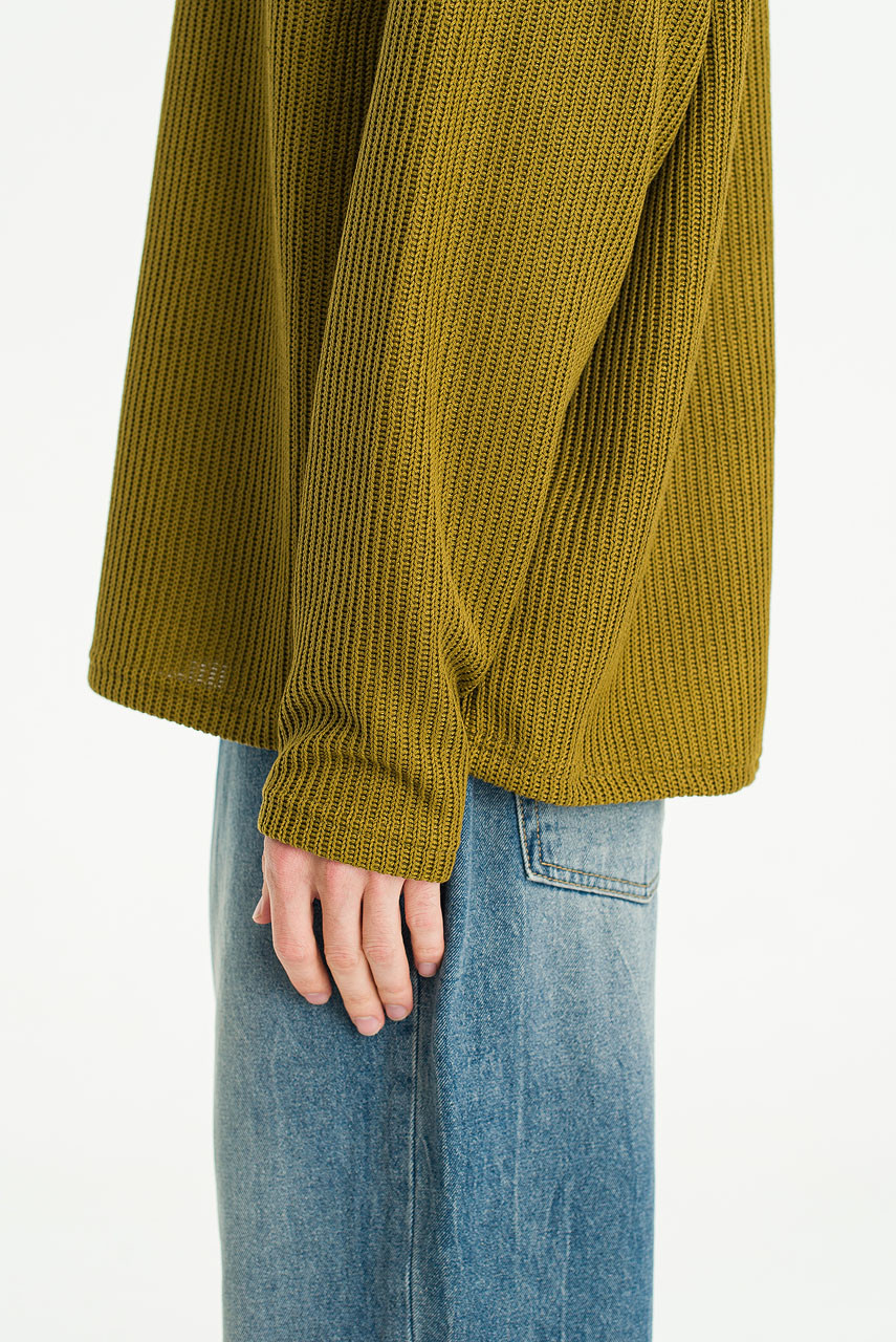 Menswear | Boat-Neck Knit, Olive