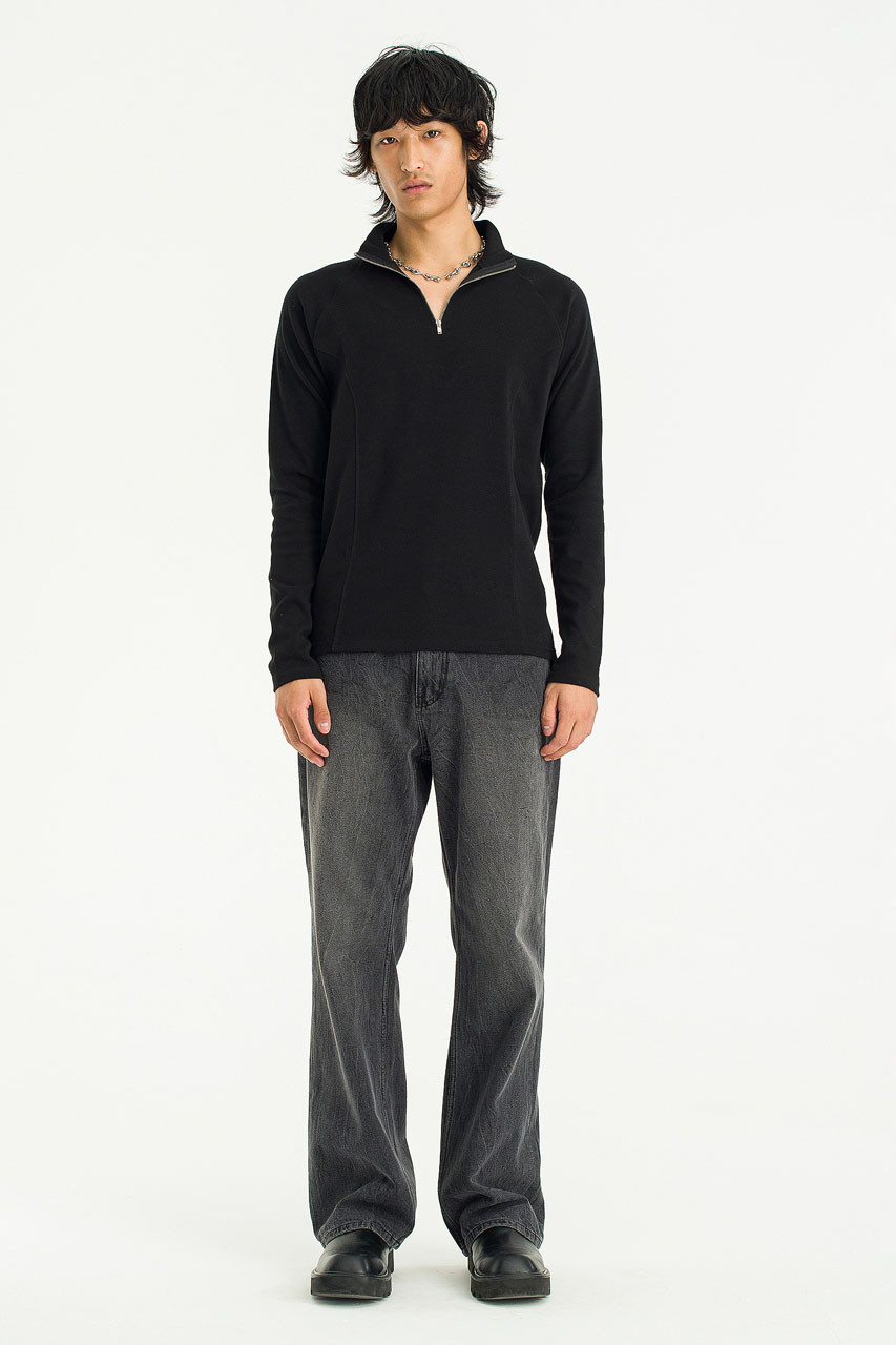 Menswear | Raglan Fleece, Black