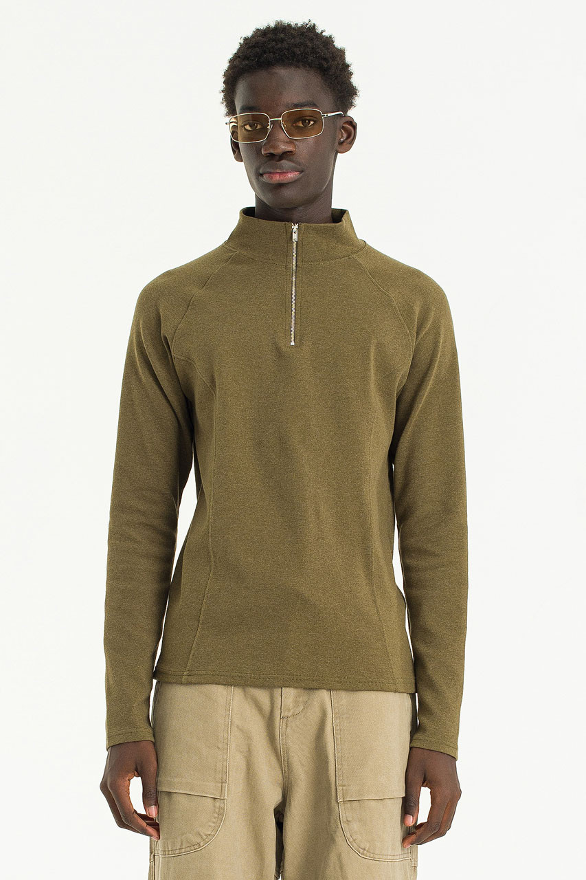 Menswear | Raglan Fleece, Khaki