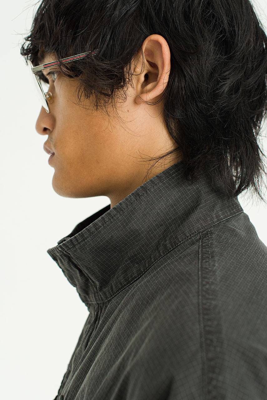 Menswear | Funnel Jacket, Charcoal