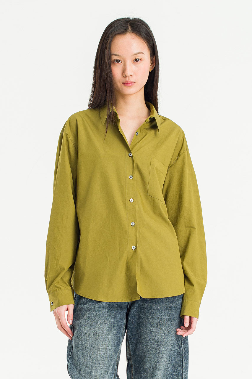 Meadow Simple Shirt, Olive