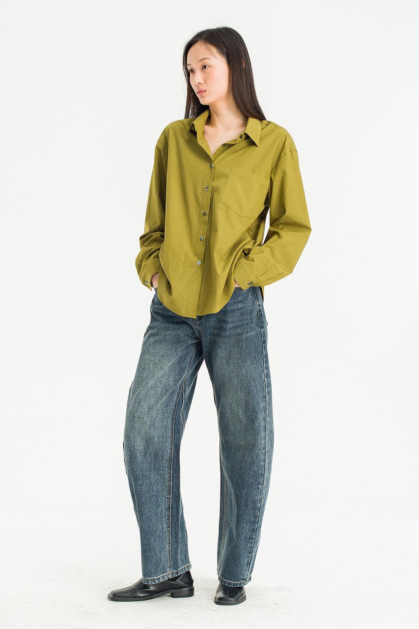 Meadow Simple Shirt, Olive