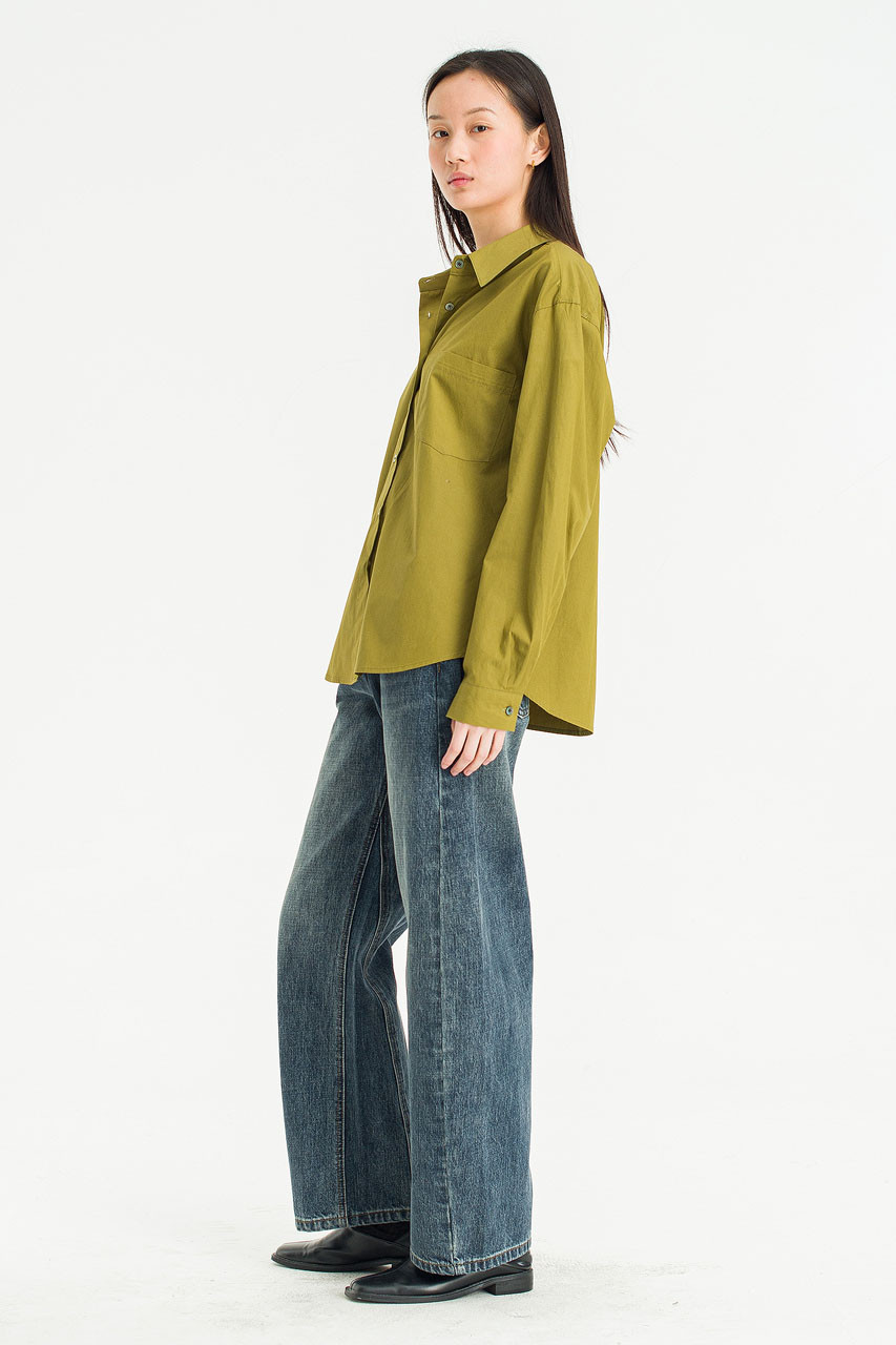 Meadow Simple Shirt, Olive