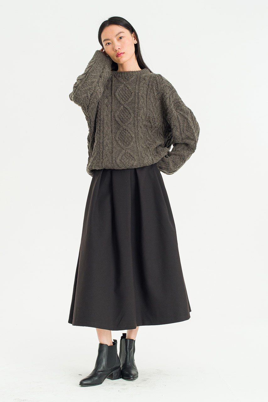 Rove Balloon Skirt, Black