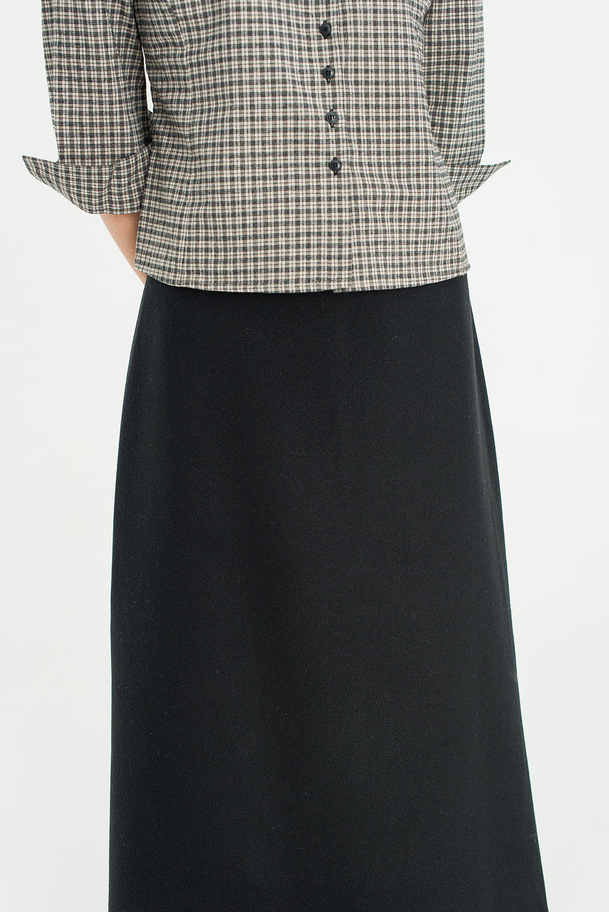 Contour Mid Skirt, Black