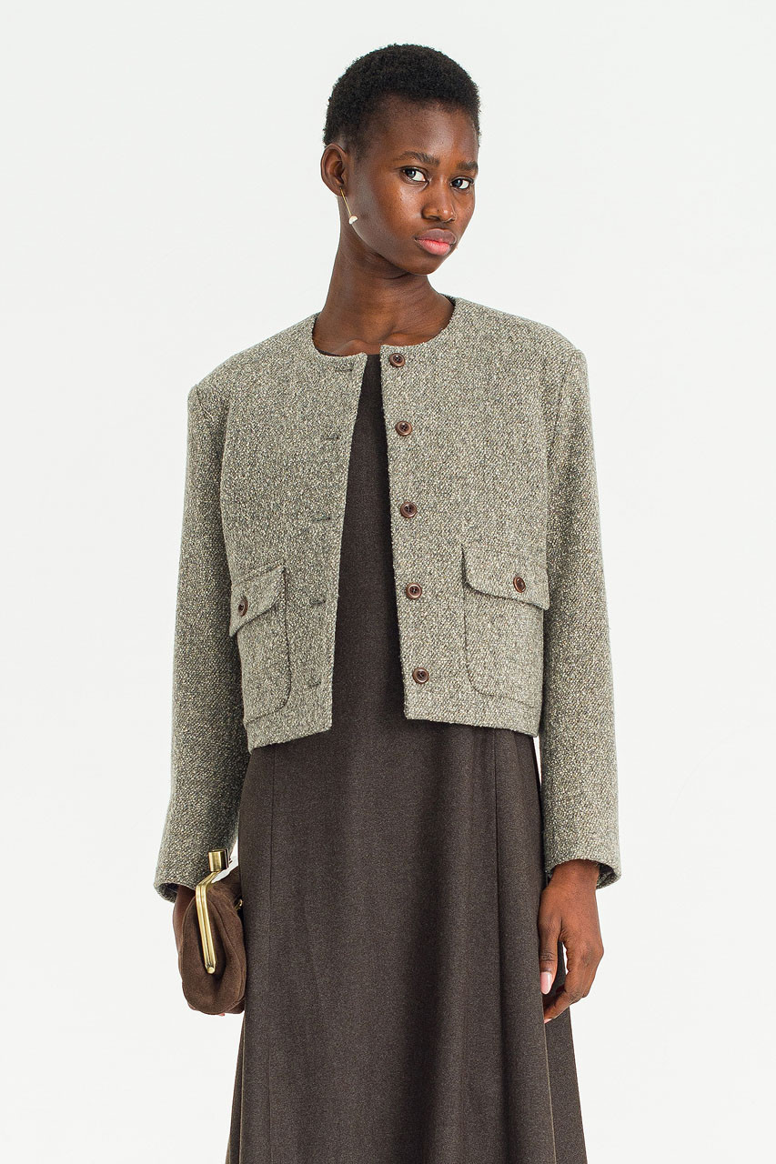 Hale Tweed Jacket, Grey