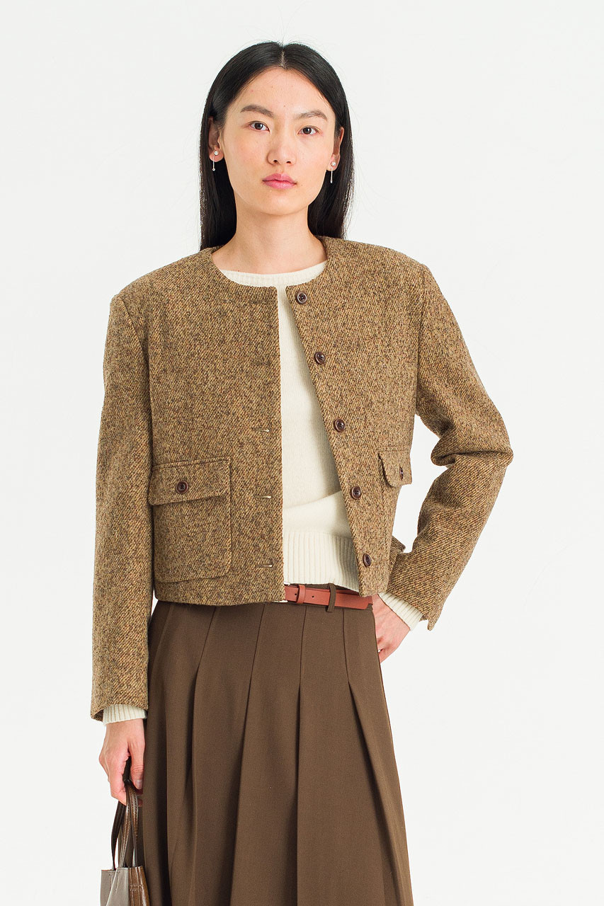 Hale Tweed Jacket, Brown