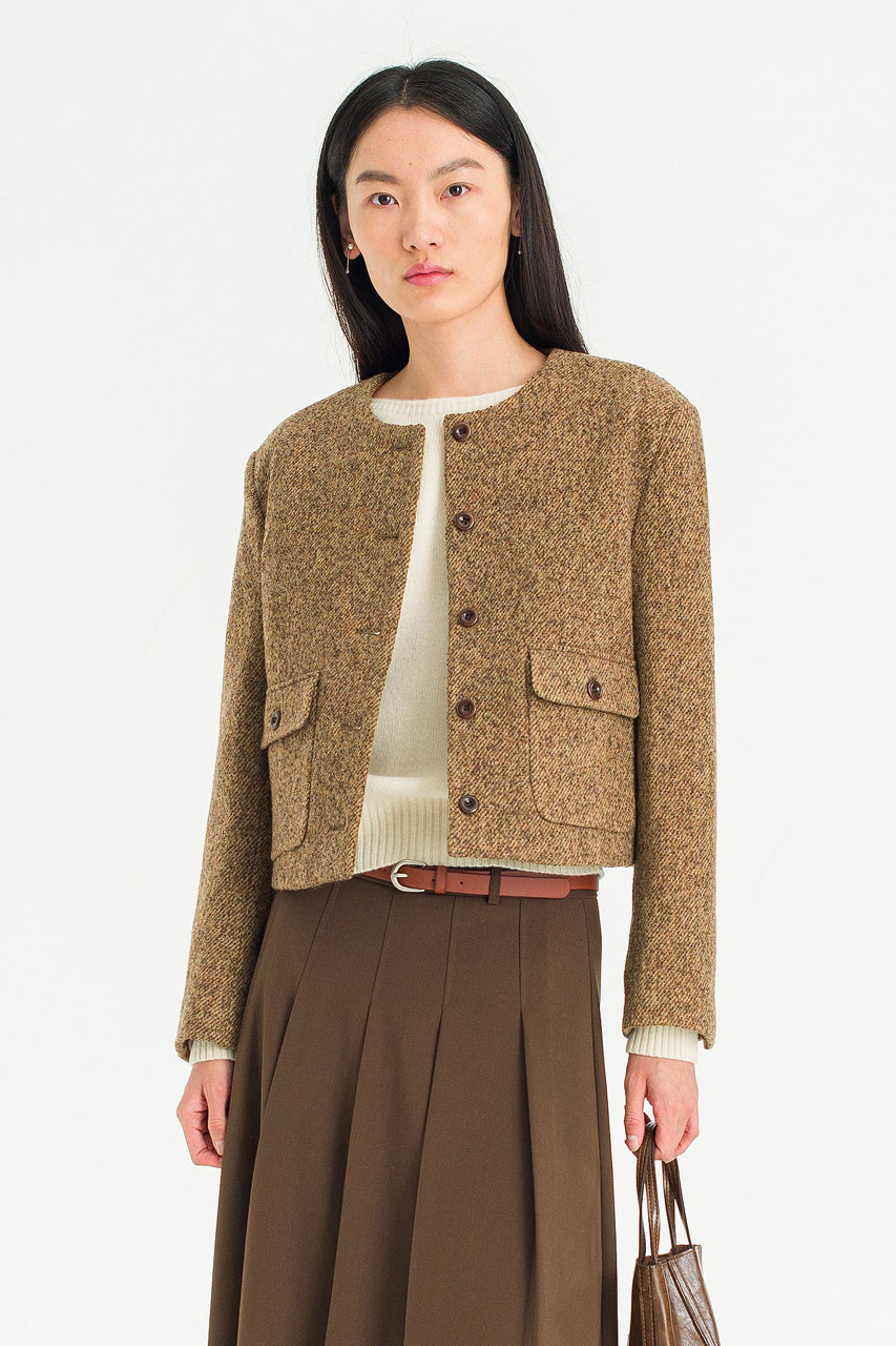 Hale Tweed Jacket, Brown