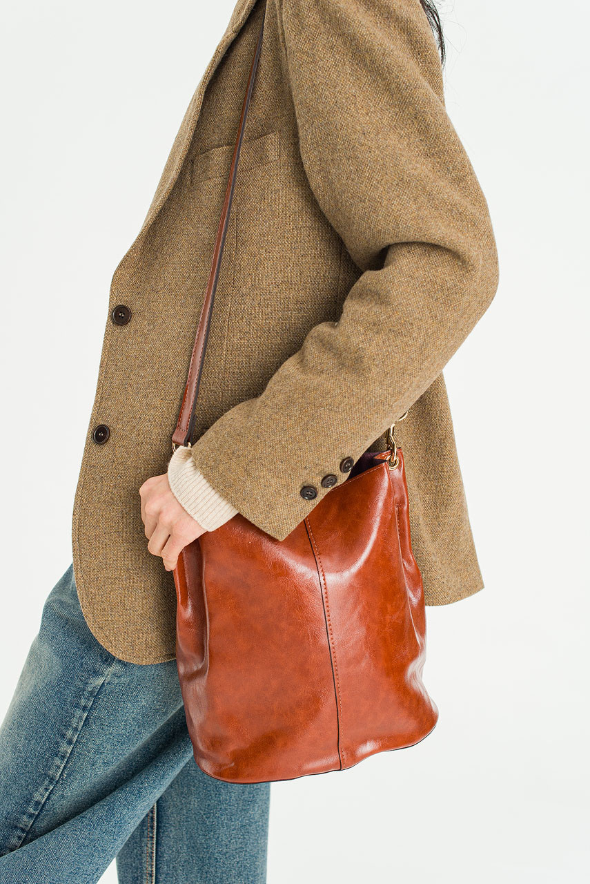 Mare Bucket Bag, Camel