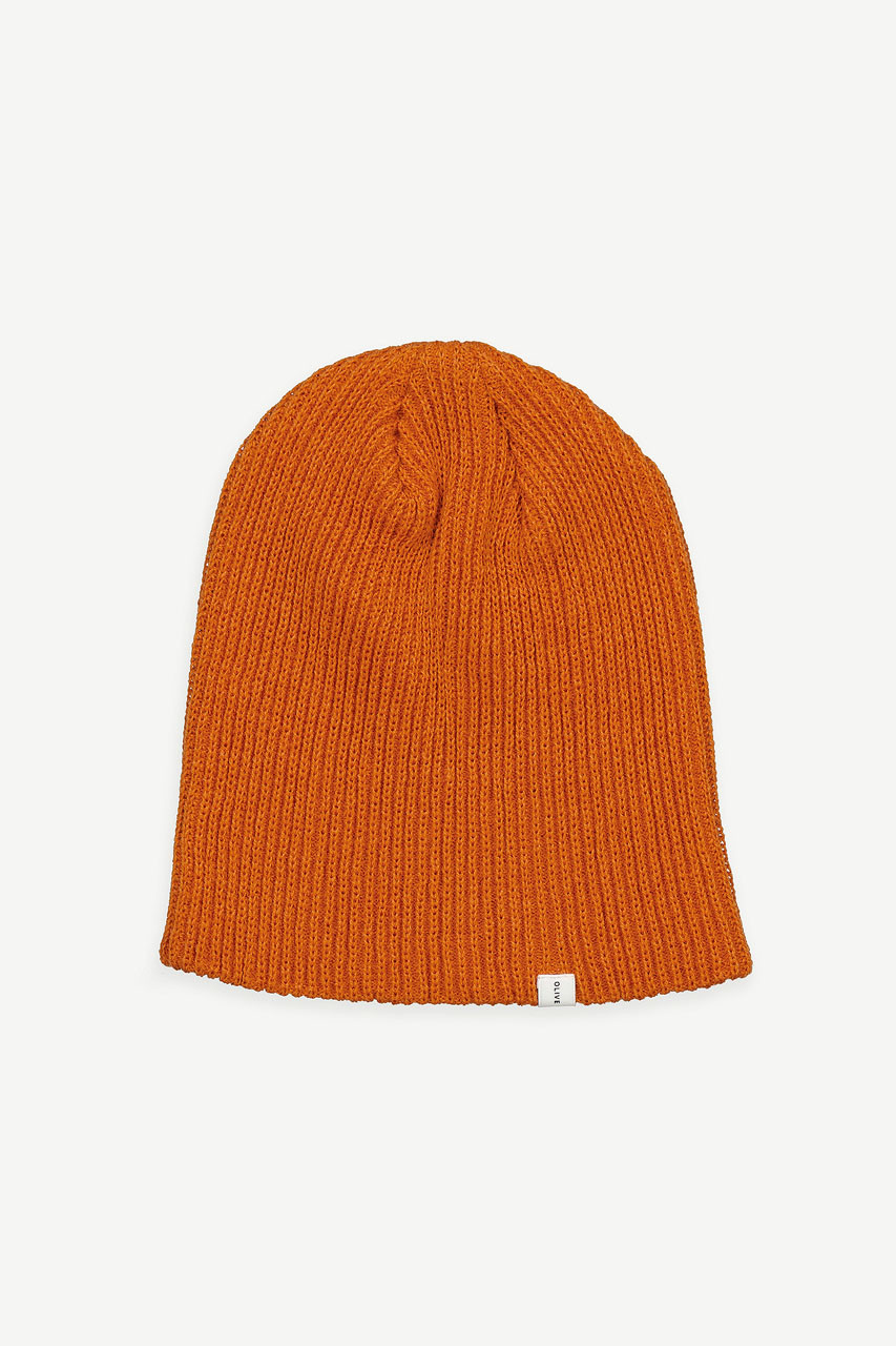 Pavo Short Beanie, Orange