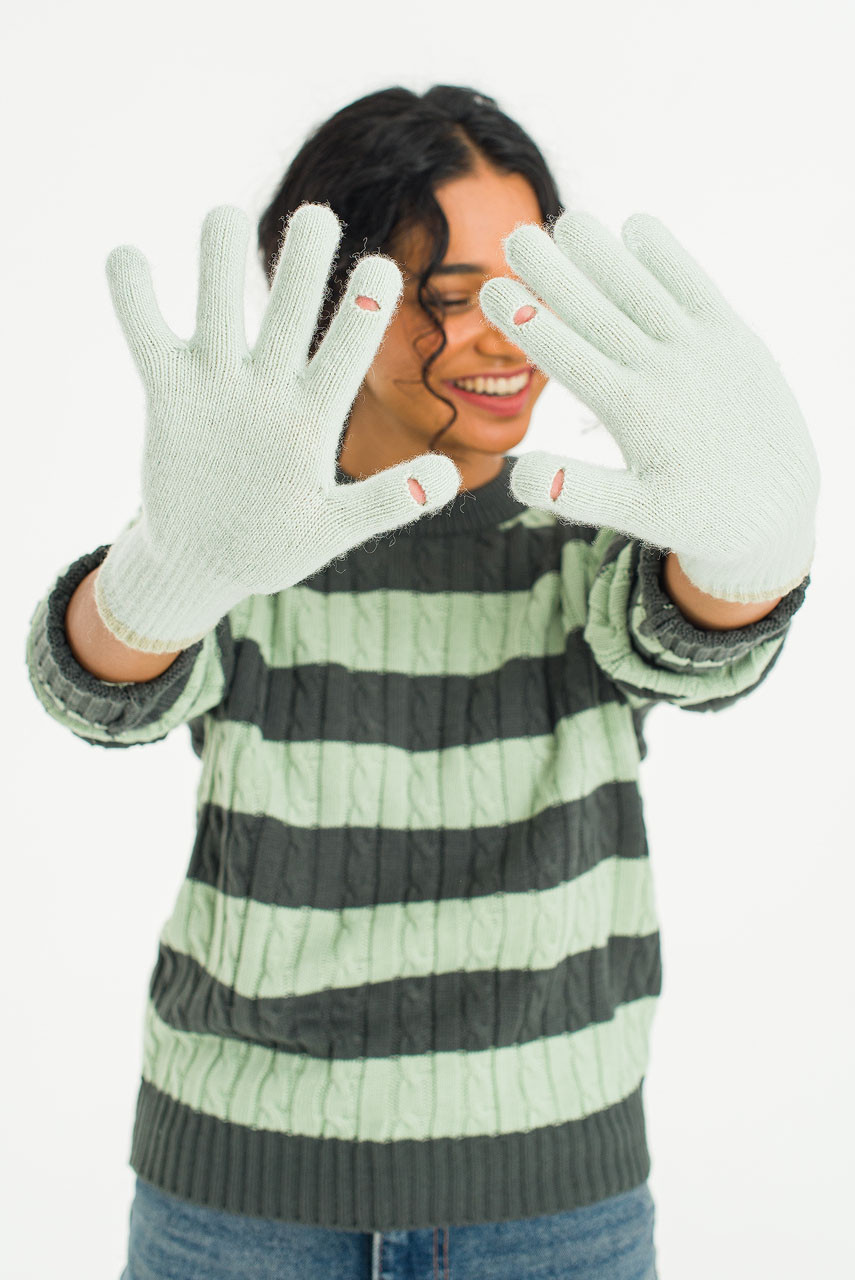 Lento Gloves, Mint