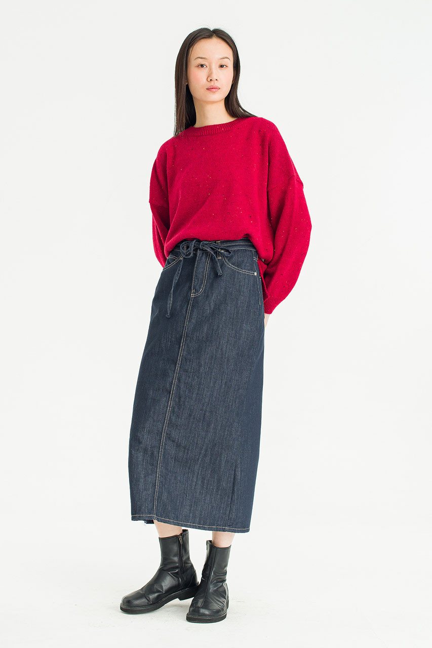 Indigo Line Skirt, Indigo