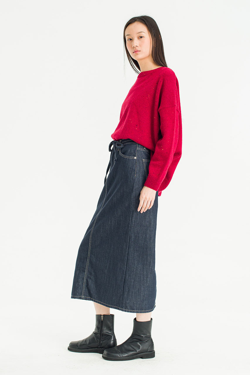 Indigo Line Skirt, Indigo