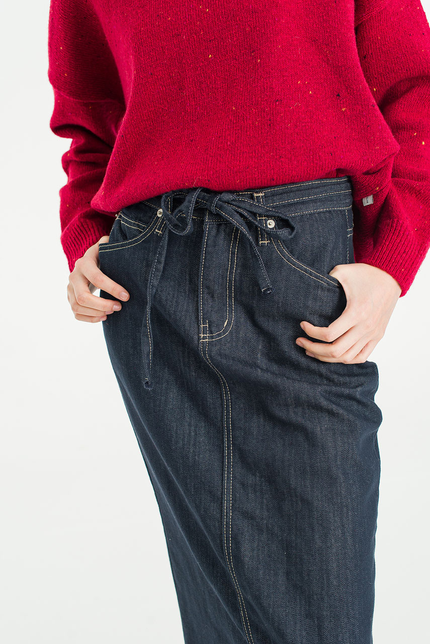 Indigo Line Skirt, Indigo