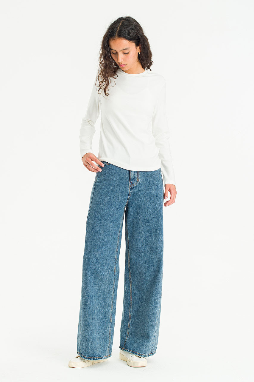 Soft Breeze Round Neck Tee, Ivory