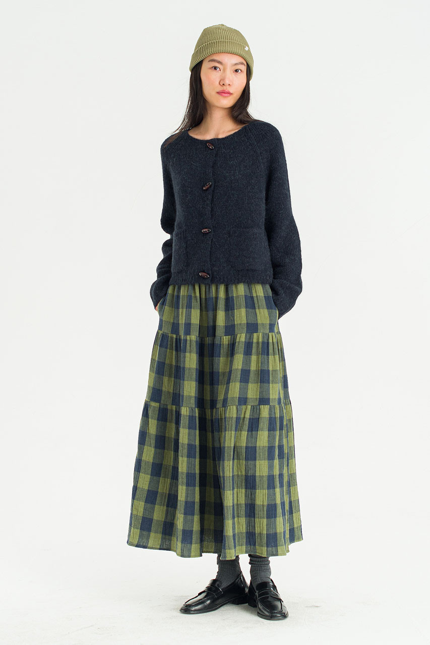  Haze Knit Cardigan, Navy