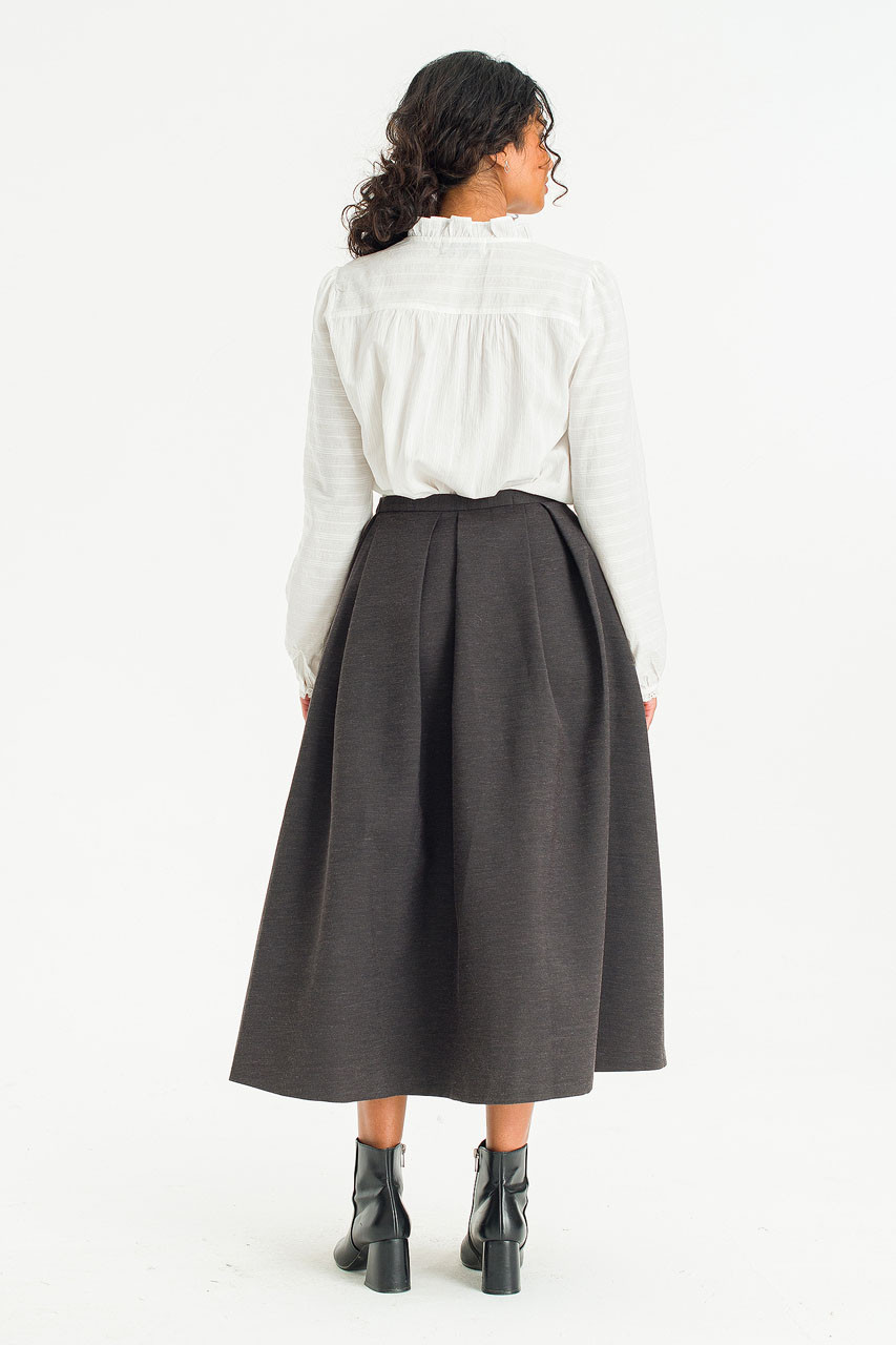 Rove Balloon Skirt, Charcoal