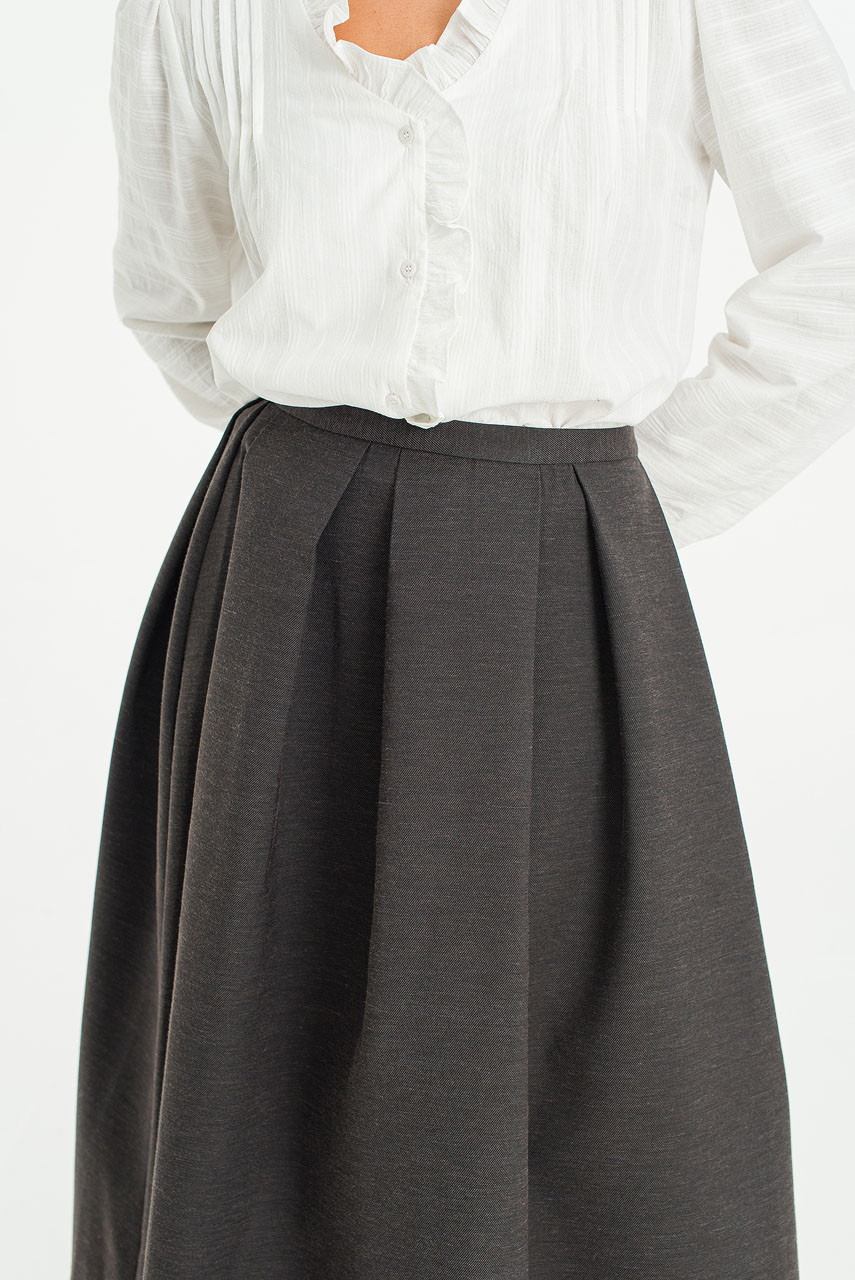 Rove Balloon Skirt, Charcoal