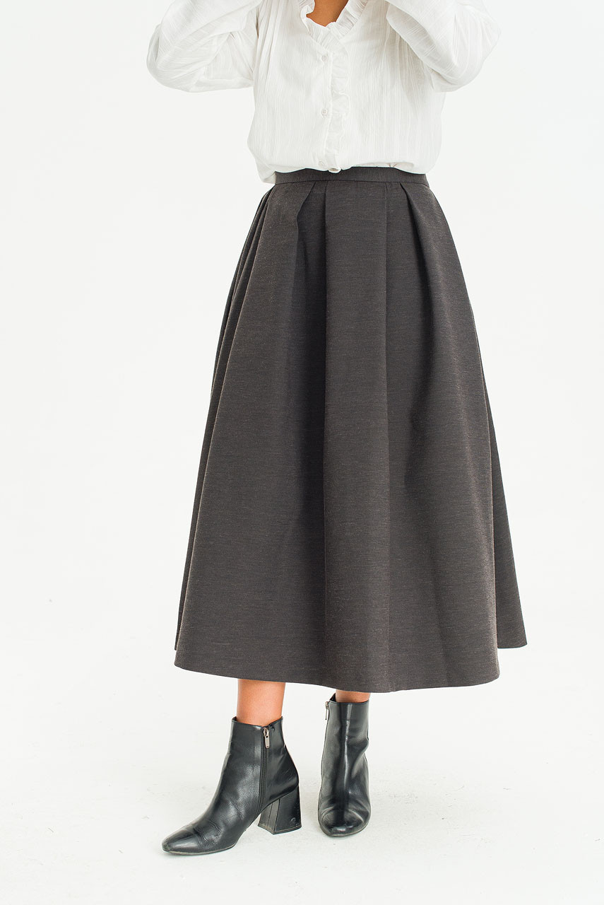 Rove Balloon Skirt, Charcoal