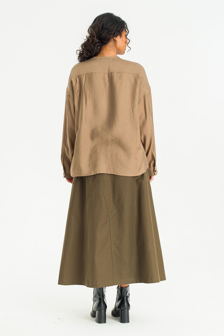 Rove Cargo Skirt, Khaki