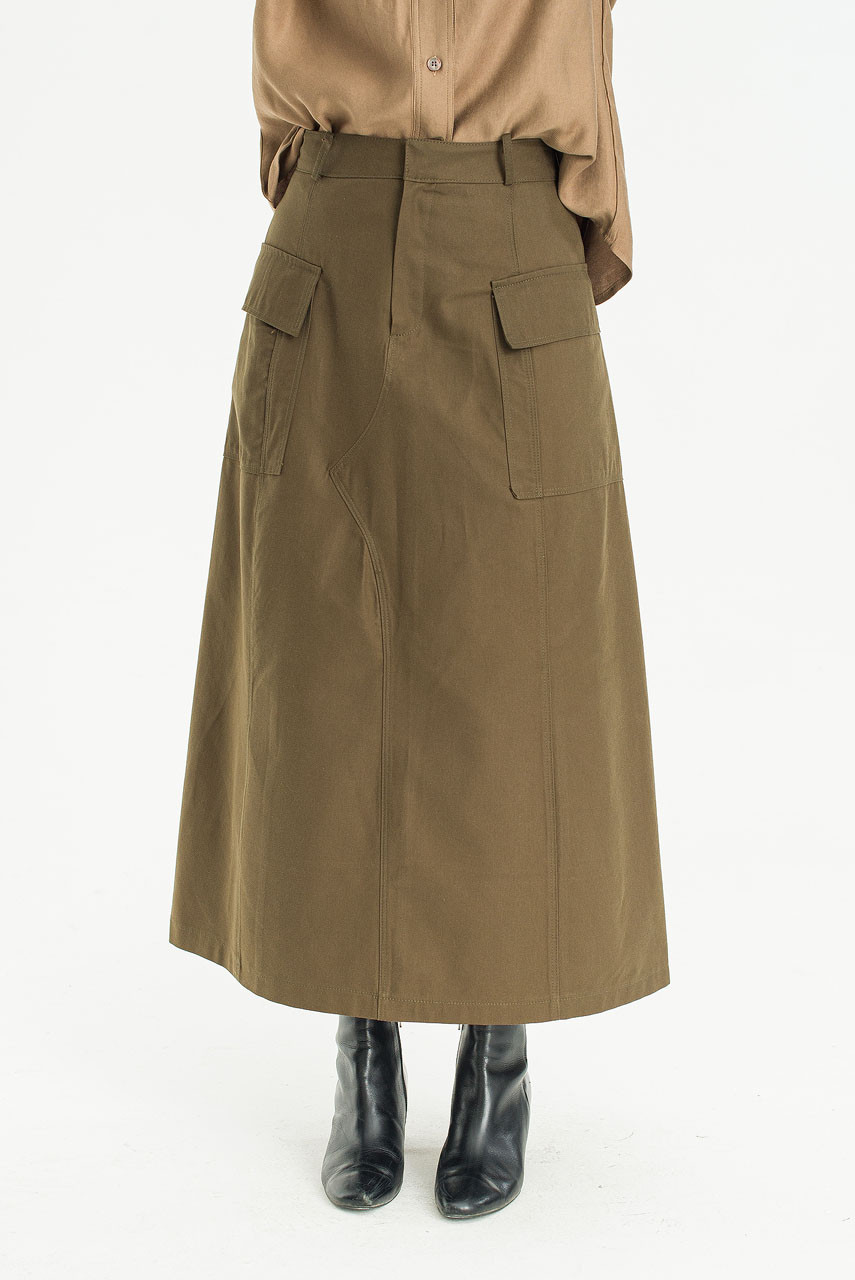 Rove Cargo Skirt, Khaki