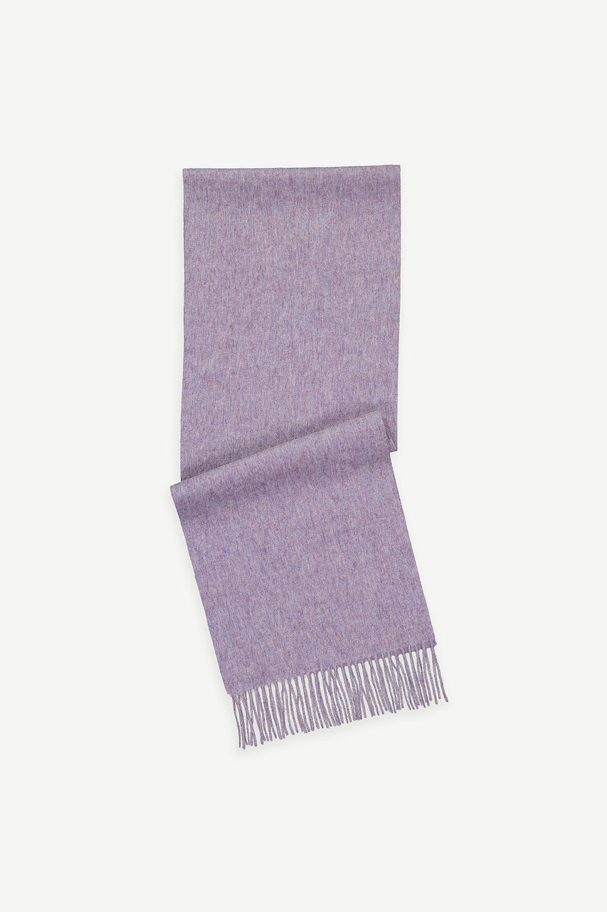Two Tone Wool Scarf, Puprle