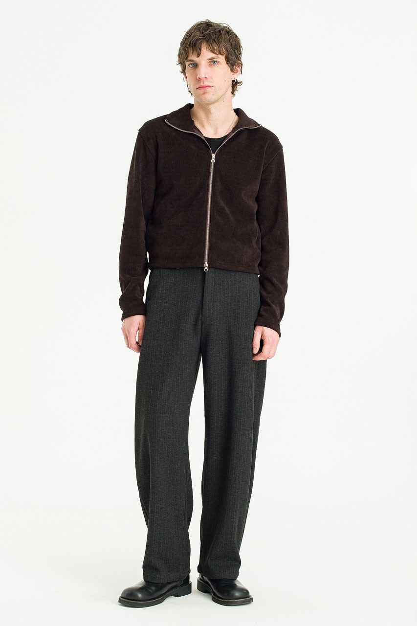Menswear | Shadow Stripe Pants, Black