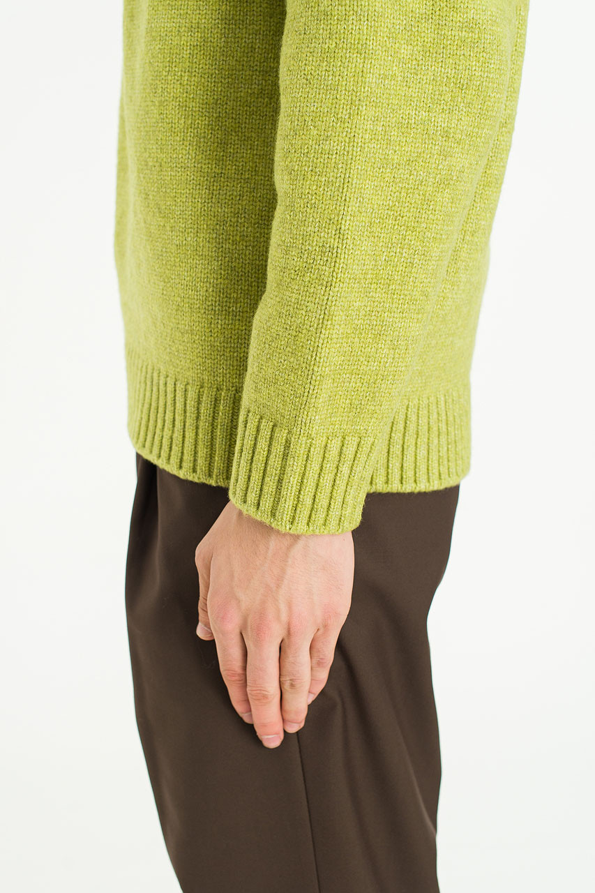 Menswear | Boxy Pocket Knit, Pea