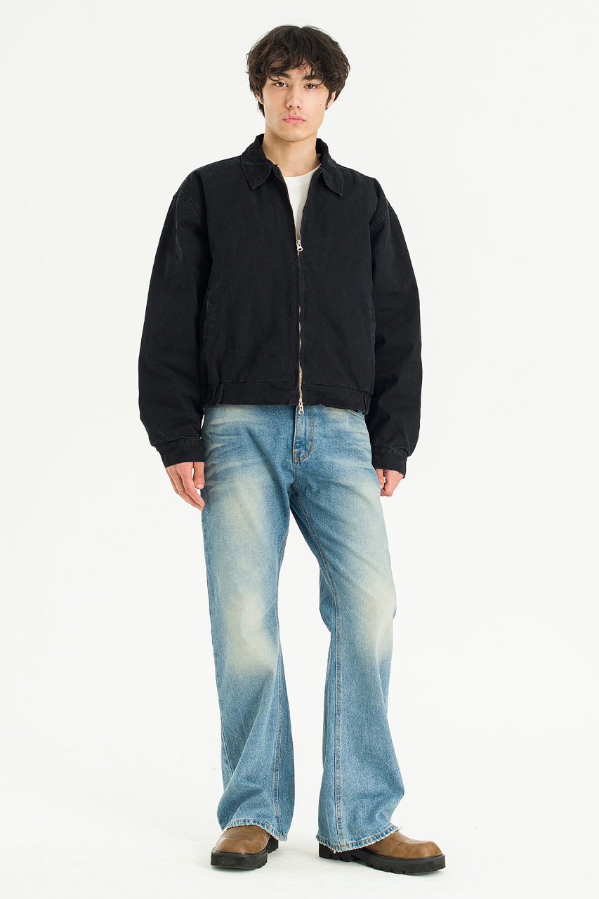 Menswear | Washed Blouson, Black