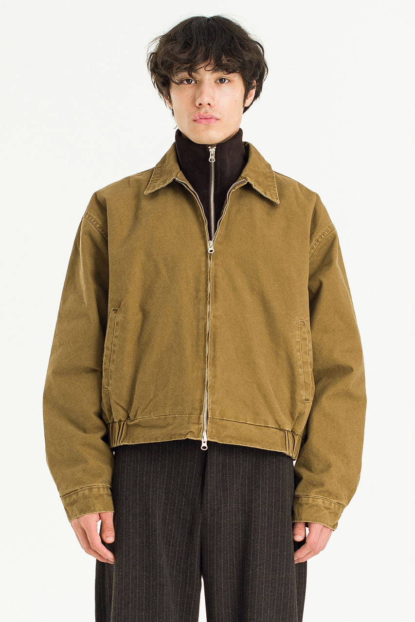Menswear | Washed Blouson, Camel