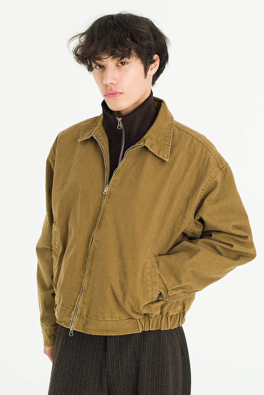 Menswear | Washed Blouson, Camel