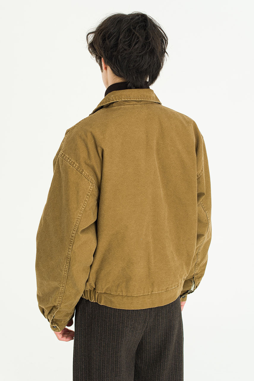 Menswear | Washed Blouson, Camel