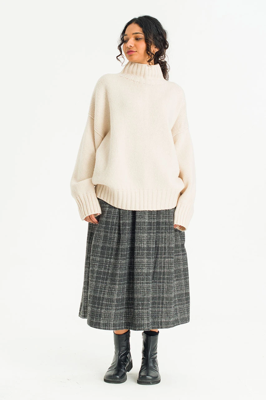 Loose Fit Soft Knit, Ivory