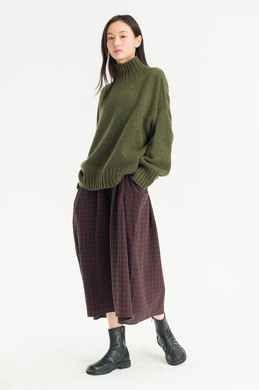 Loose Fit Soft Knit, Forest