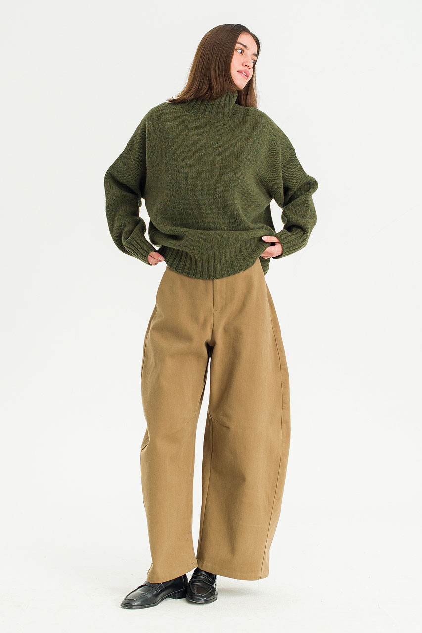 Loose Fit Soft Knit, Forest