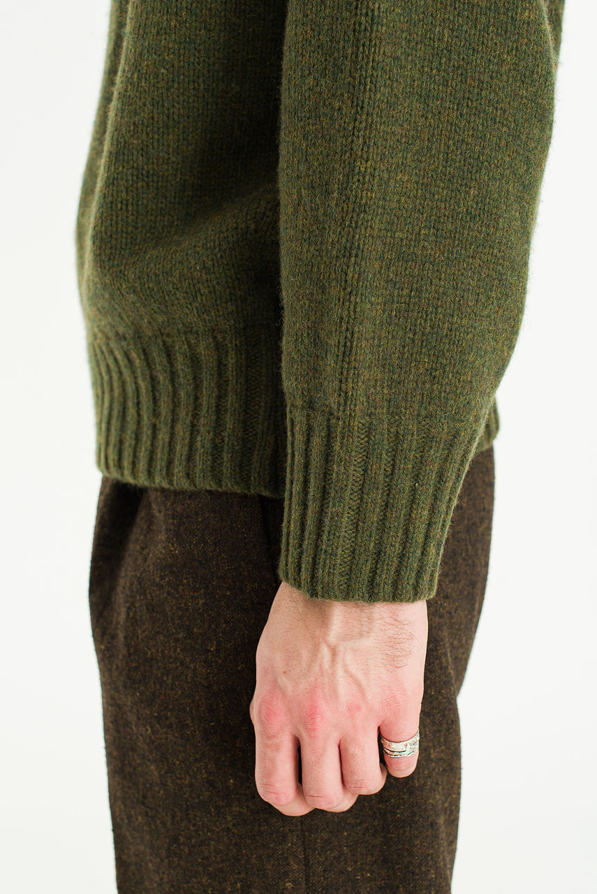 Menswear | Loose-Fit Soft Knit, Forest