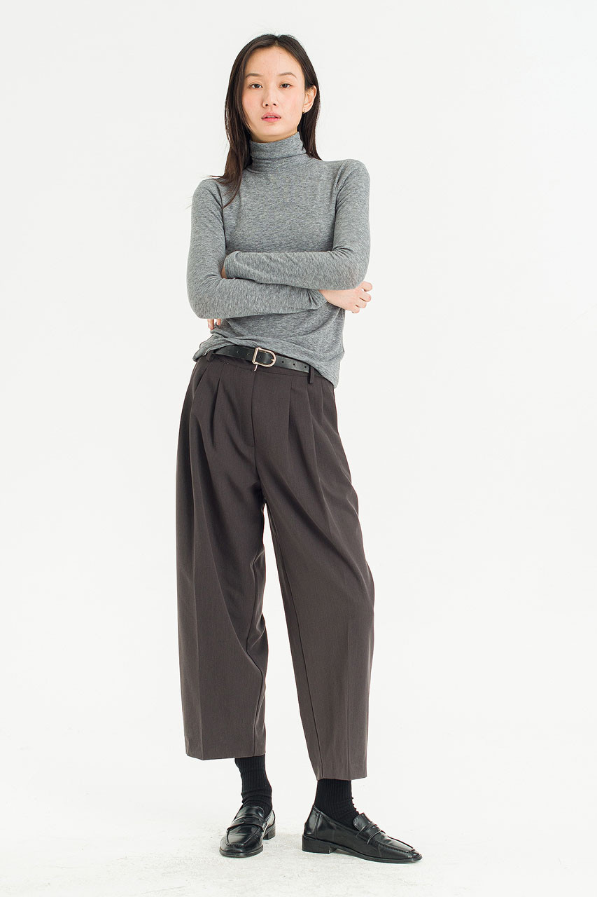 Mure Wide Culottes, Charcoal