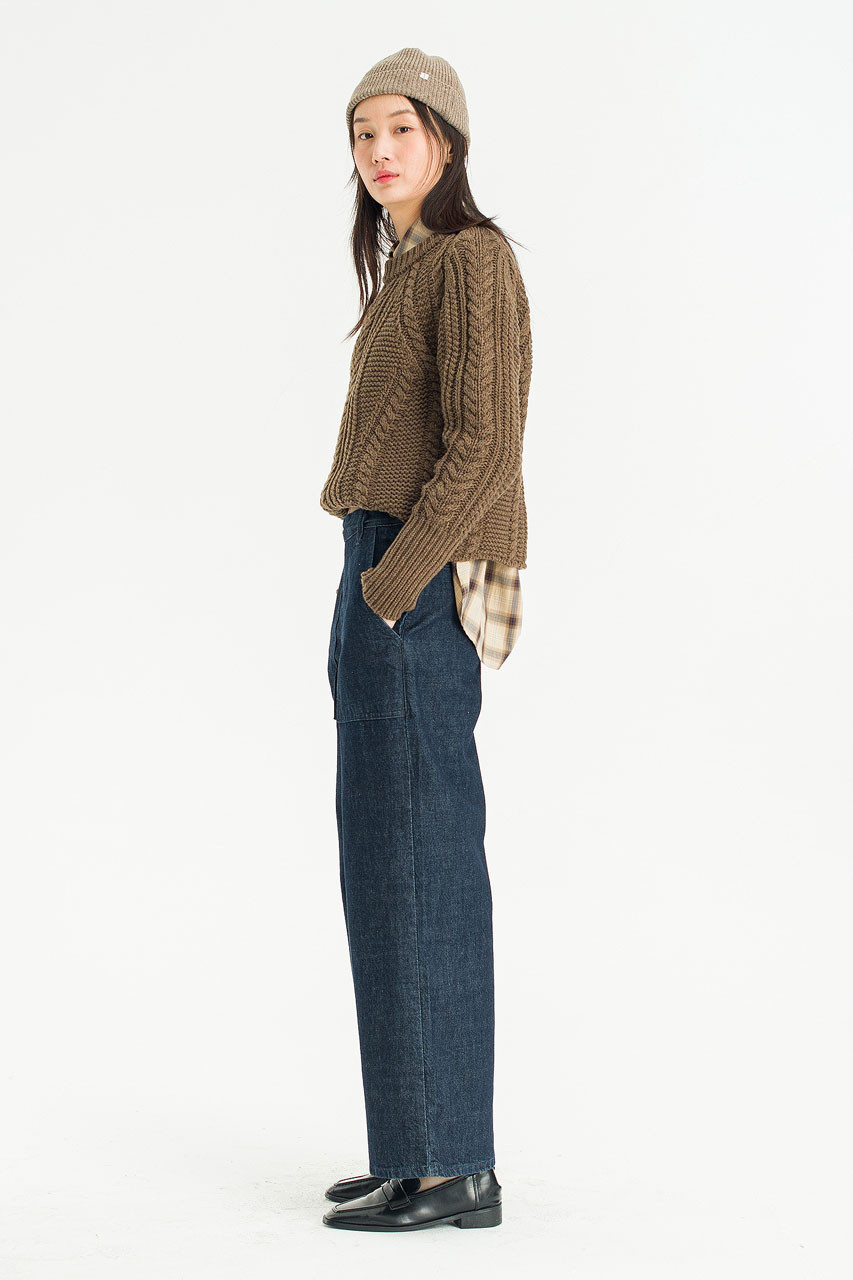 Harbor Fatigue Pants, Indigo